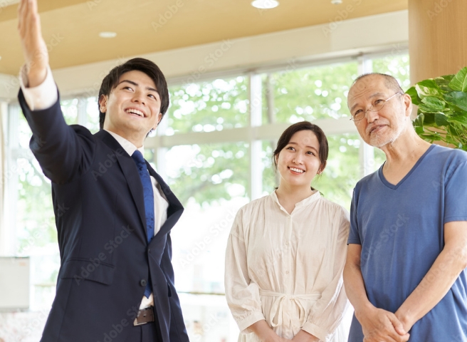 ご入居までの流れ: STEP4 施設見学